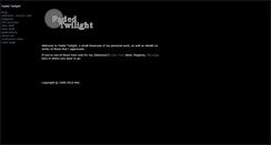Desktop Screenshot of fadedtwilight.org